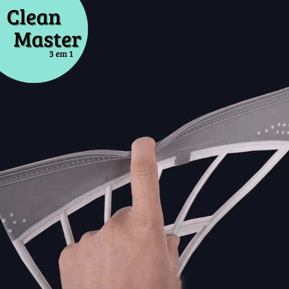 Vassoura Multifuncional Clean Master 3 em 1